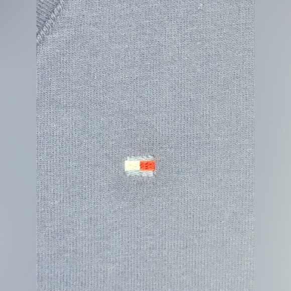 TOMMY HILFIGER Womens Navy Short Sleeve V Neck T-Shirt Size: S - Picture 9 of 12